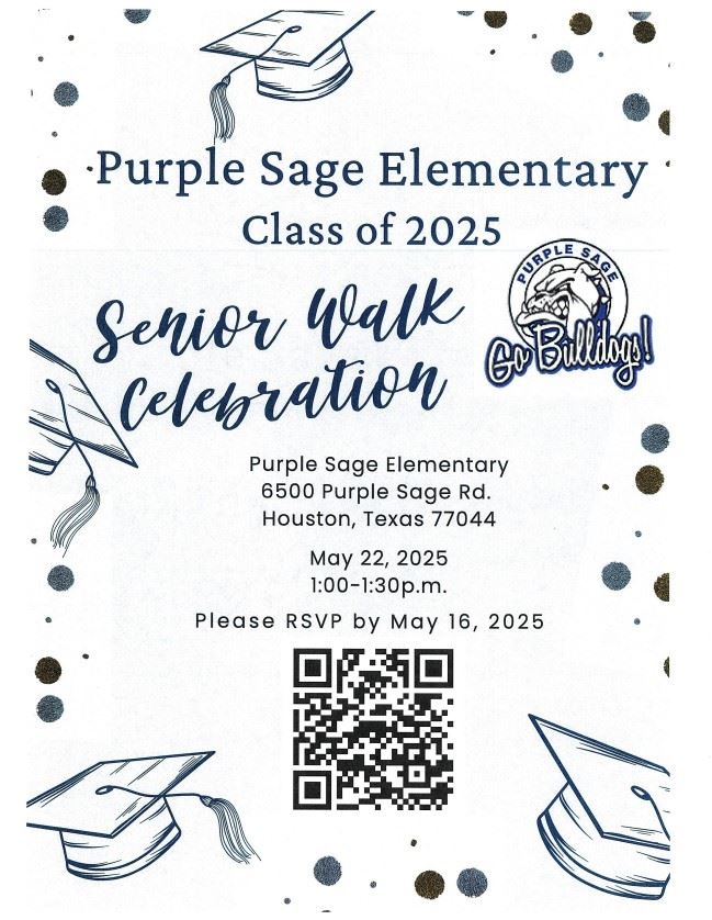  Class of 2025 Senior Walk QR